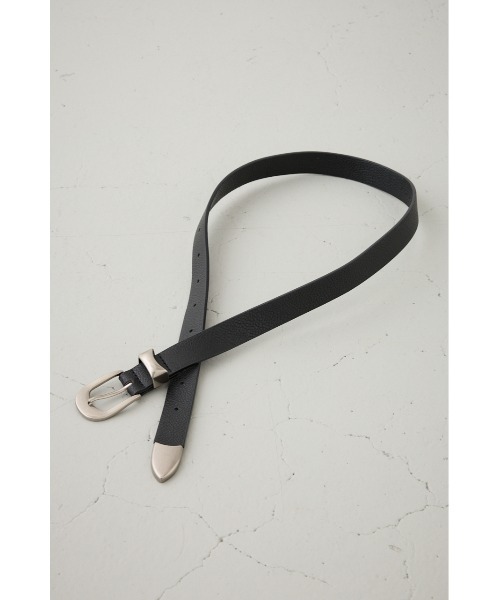 AZUL by moussy（アズールバイマウジー）の「ウエスタンベルト（ベルト・レディース・ブラック/ダークブラック・FREE）」の11枚目の写真