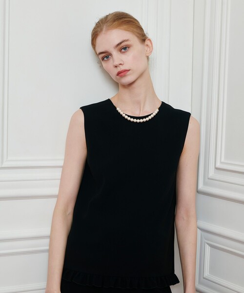 LOULOU WILLOUGHBY/ルルウィルビー　フリル袖トップス LOULOU WILLOUGHBY（ルルウィルビー）の「【LOULOU WILLOUGHBY