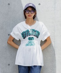 PAGEBOY | シャーリングロゴＴシャツ(Tシャツ/カットソー)