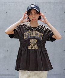 PAGEBOY | シャーリングロゴＴシャツ(Tシャツ/カットソー)