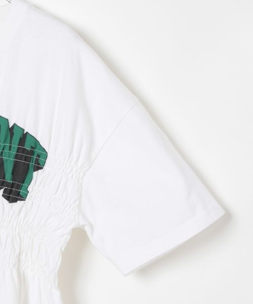 PAGEBOY（ページボーイ）の「シャーリングロゴＴシャツ（Tシャツ/カットソー・レディース・ブラック/オフホワイト・FREE）」の19枚目の写真