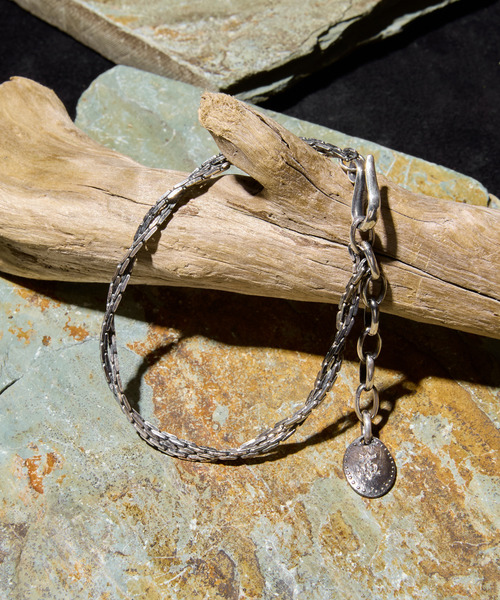 HARIM(ハリム)の「HARIM ハリム / INTELLECTUAL CHAIN BRACE 2 シルバー925インテレクチュアルチェーンブレスレット / HRC020 BC(ブレスレット・メンズ・シルバー・FREE)」の4枚目の写真