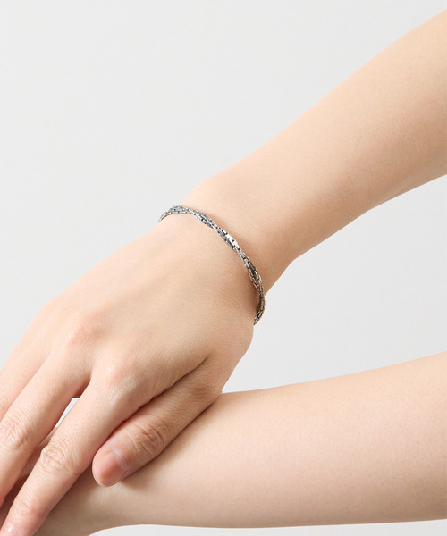 HARIM(ハリム)の「HARIM ハリム / INTELLECTUAL CHAIN BRACE 2 シルバー925インテレクチュアルチェーンブレスレット / HRC020 BC(ブレスレット・メンズ・シルバー・FREE)」の14枚目の写真