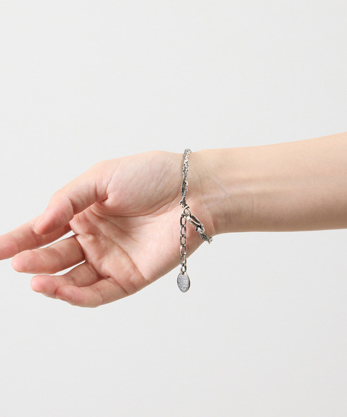 HARIM(ハリム)の「HARIM ハリム / INTELLECTUAL CHAIN BRACE 2 シルバー925インテレクチュアルチェーンブレスレット / HRC020 BC(ブレスレット・メンズ・シルバー・FREE)」の15枚目の写真