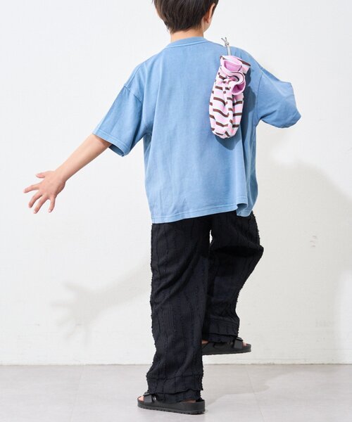 CIAOPANIC TYPY（チャオパニックティピー）の「【KIDS】微フリンジフレアパンツ（その他パンツ・キッズ・ブルー/ブラック・SMALL/MEDIUM/LARGE/X-LARGE/XX-LARGE）」の19枚目の写真