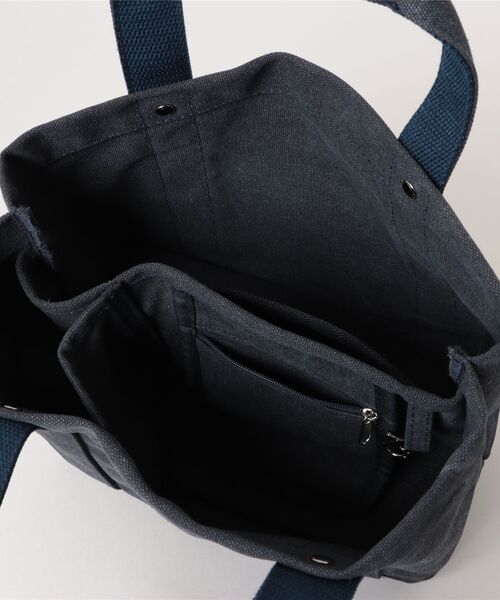 KAZZU SELECT(カッズセレクト)の「帆布ハンドバッグ(ハンドバッグ・レディース・グレー/ネイビー/レッド・ONE SIZE)」の6枚目の写真