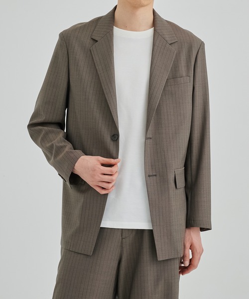 セール】SUMMER WOOL シングルジャケット（テーラードジャケット