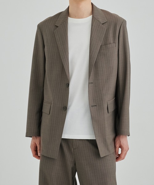 セール】SUMMER WOOL シングルジャケット（テーラードジャケット