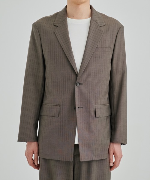 セール】SUMMER WOOL シングルジャケット（テーラードジャケット