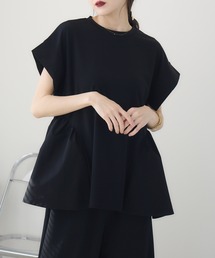 【meeny miny】【インフルエンサーmidopeiコラボ】”褒められ”ゆるっとTシャツ
