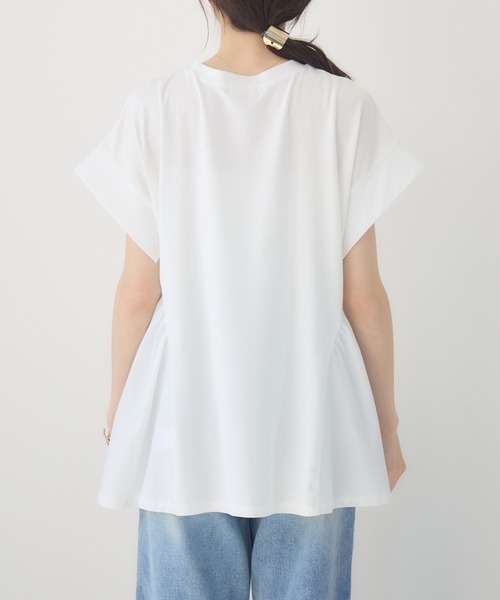 meeny miny(ミーニーマイニー)の「【meeny miny】【インフルエンサーmidopeiコラボ】”褒められ”ゆるっとTシャツ(Tシャツ/カットソー・レディース・ホワイト/ブラック・S/M/M/L)」の17枚目の写真