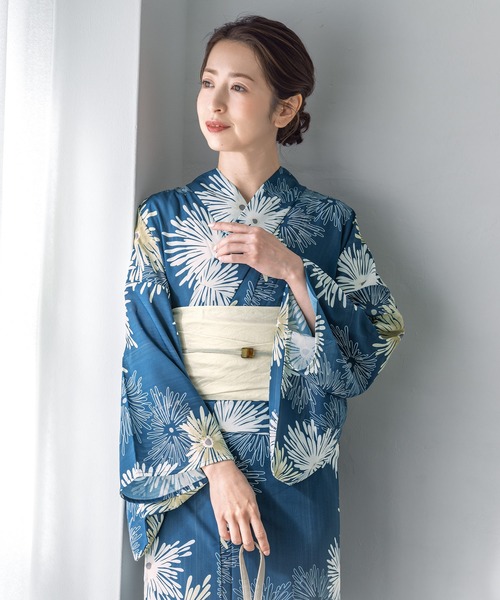 初心者でもプロの着姿”新二部式 セパレート浴衣3点セット（上衣