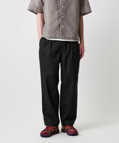 UNITED ARROWS & SONS（ユナイテッドアローズアンドサンズ）の「＜UNITED ARROWS & SONS＞ T/C 2P TPRD PANTS/パンツ（その他パンツ・メンズ・ブラック・L/M/S/XL）」の2枚目の写真