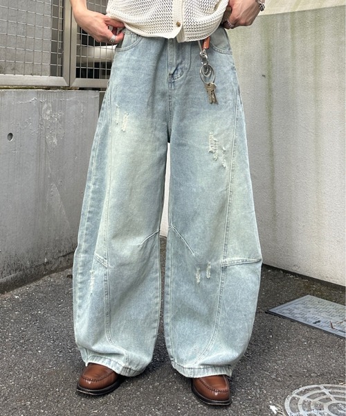 ADAMASTE デニム　ジーパン ADAMASTE 「ADAMASTE」 デニムパンツ SMALL ブルー メンズ
