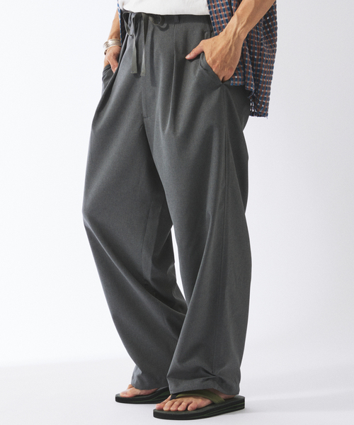 ジャーナルスタンダード レリューム（JOURNAL STANDARD relume）/トロピカルポリ オーバー パンツ セール】トロピカルポリ オーバー パンツ（スラックス）｜JOURNAL