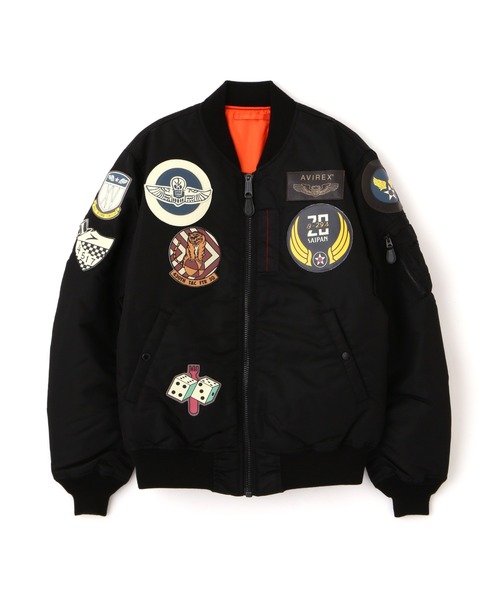 AVIREX(アヴィレックス)の「MA-1 TOP GUN / MA-1 トップガン / フライトジャケット / AVIREX / アヴィレックス(MA-1・メンズ・ブラック/タン/セージグリーン・XXX-LARGE/XX-LARGE/X-LARGE/LARGE/MEDIUM/FREE)」の11枚目の写真