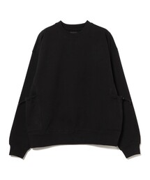 サイドポケット クルーネック スウェット