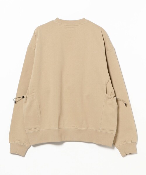 BEAMS(ビームス)の「サイドポケット クルーネック スウェット(スウェット・メンズ・アッシュグレー/ブラック/ベージュ系その他・S/M/L/XL)」の18枚目の写真