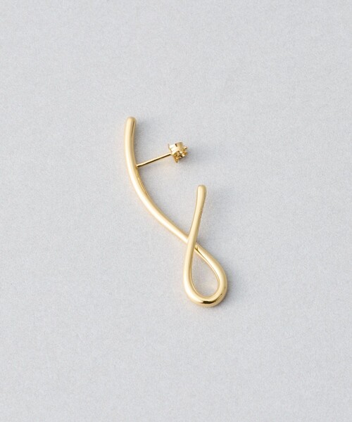Jouete（ジュエッテ）の「[ウェアピアス] インフィニティ（ピアス（両耳用）・レディース・イエローゴールド/プラチナム・FREE）」の3枚目の写真