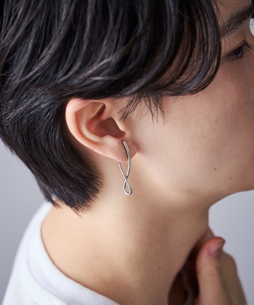 Jouete（ジュエッテ）の「[ウェアピアス] インフィニティ（ピアス（両耳用）・レディース・イエローゴールド/プラチナム・FREE）」の12枚目の写真