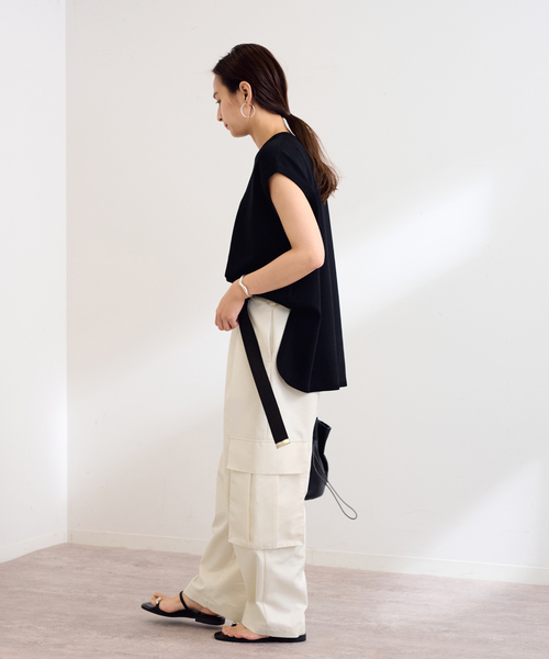 FRAMeWORK oll*FRAMeWORK ハイウエストカーゴパンツ oll*FRAMeWORK ハイウエストカーゴパンツ（カーゴパンツ
