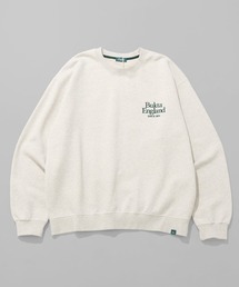 ヘビー裏毛刺繍クルー