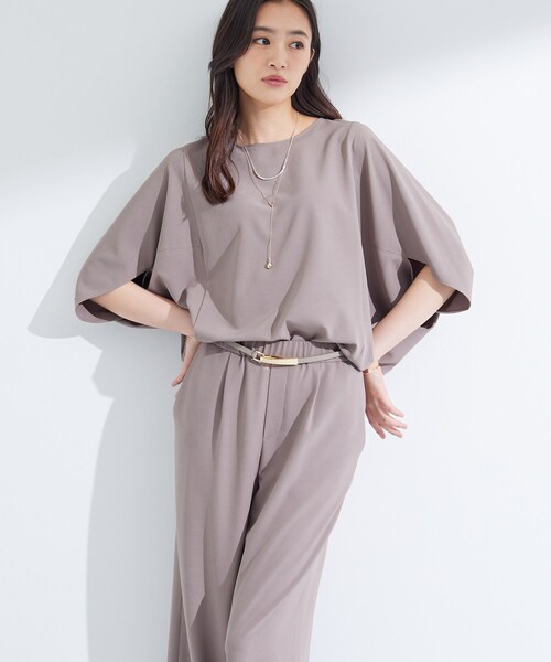 INDIVI（インディヴィ）の「【合皮／10mm幅】フックベルト（ベルト・レディース・ブラック/ブラウン系/ライトベージュ・00/13/05）」の8枚目の写真