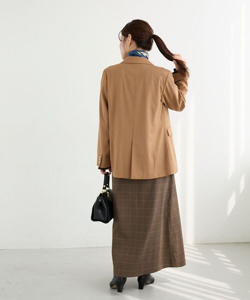 le.coeur blanc（ルクールブラン）の「ダブルブレストジャケット（その他アウター・レディース・ネイビー/キャメル/ブラウン系その他・38）」の19枚目の写真