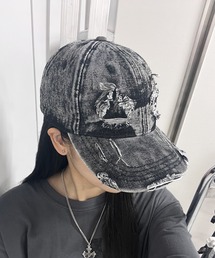 Figments | デストロイデニムキャップ(キャップ)