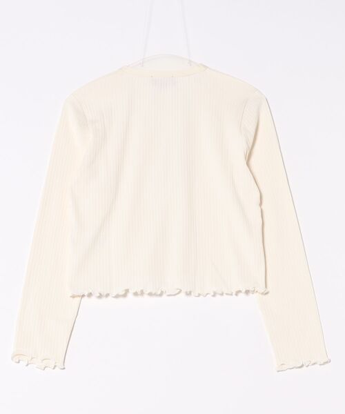 A.P.C.（アーペーセー）の「CARDIGAN TRACY（カーディガン/ボレロ・レディース・ホワイト/ブラウン系その他・M/S）」の3枚目の写真