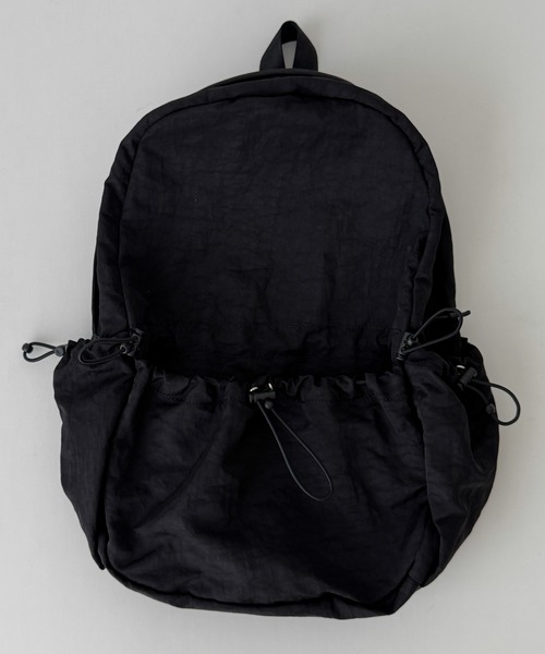 CANAL JEAN（キャナルジーン）の「El mar　ナイロンミニリュック（バックパック/リュック・レディース・ブラック・ONE SIZE）」の3枚目の写真