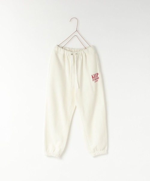 LOWRYS FARM（ローリーズファーム）の「ウラケジョグパンツ　581218（スウェットパンツ・キッズ・グリーン/レッド/アイボリー/ネイビー/グレー/ピンク/ブラック/ブルー・110cm/120cm/130cm/140cm/150cm）」の13枚目の写真