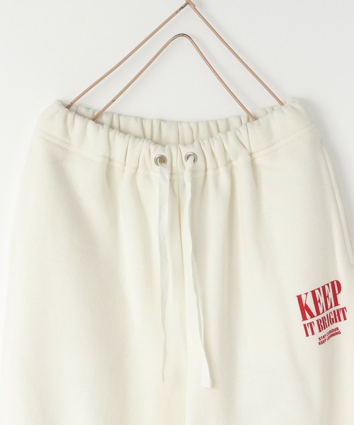 LOWRYS FARM（ローリーズファーム）の「ウラケジョグパンツ　581218（スウェットパンツ・キッズ・グリーン/レッド/アイボリー/ネイビー/グレー/ピンク/ブラック/ブルー・110cm/120cm/130cm/140cm/150cm）」の14枚目の写真