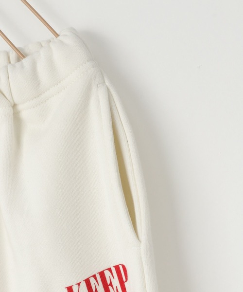 LOWRYS FARM（ローリーズファーム）の「ウラケジョグパンツ　581218（スウェットパンツ・キッズ・グリーン/レッド/アイボリー/ネイビー/グレー/ピンク/ブラック/ブルー・110cm/120cm/130cm/140cm/150cm）」の17枚目の写真