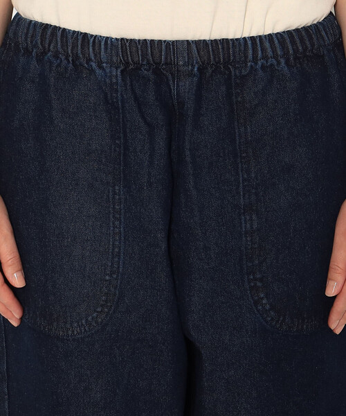 DANTON(ダントン)の「WOMEN'S DENIM EASY PANTS(デニムパンツ・レディース・インディゴブルー・36/38)」の7枚目の写真