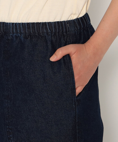 DANTON(ダントン)の「WOMEN'S DENIM EASY PANTS(デニムパンツ・レディース・インディゴブルー・36/38)」の8枚目の写真