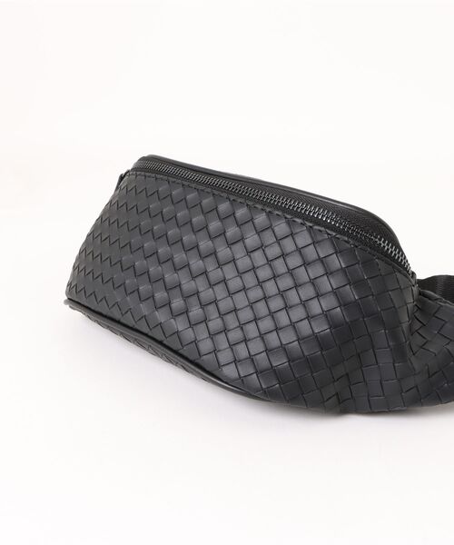 Fun & Daily（ファンアンドデイリー）の「F&D : PUメッシュクロスボディバッグ（ボディバッグ/ウエストポーチ・メンズ・ブラック・FREE）」の3枚目の写真