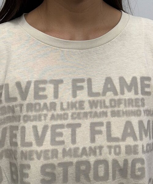 CIAOPANIC(チャオパニック)の「バルーンスリーブピグメントロゴロンTee(Tシャツ/カットソー・レディース・ピンク/オフホワイト/ブルー/チャコールグレー・ONE SIZE)」の14枚目の写真
