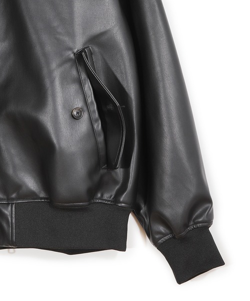 BARACUTA/バラクータ】別注フェイクレザーG9ハリントンジャケット