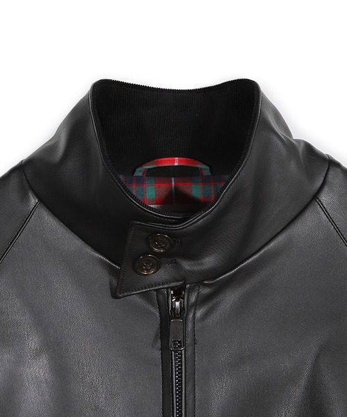 BARACUTA/バラクータ】別注フェイクレザーG9ハリントンジャケット