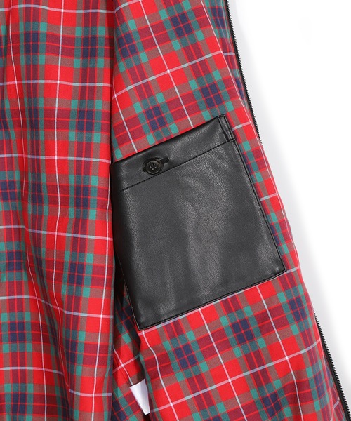 BARACUTA/バラクータ】別注フェイクレザーG9ハリントンジャケット