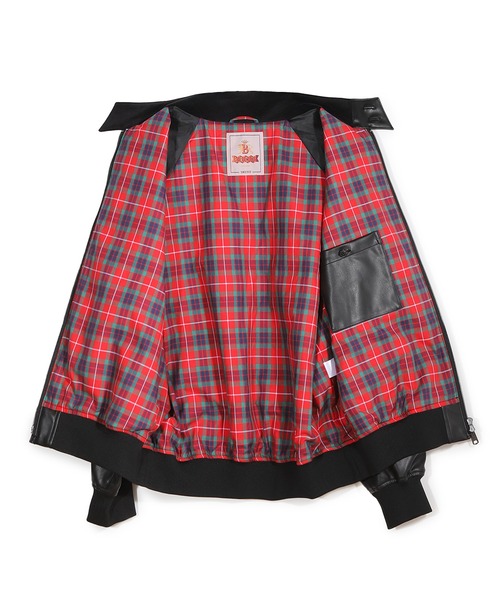 BARACUTA/バラクータ】別注フェイクレザーG9ハリントンジャケット