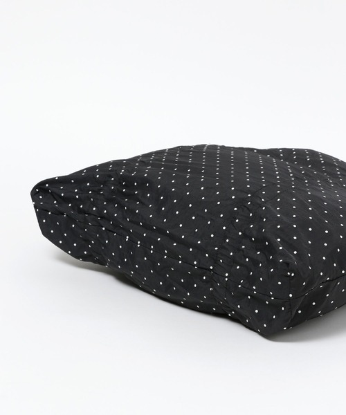 Heather（ヘザー）の「ドットシャーリングBAG　581665（トートバッグ・レディース・ブラック/ホワイト・ONE SIZE）」の8枚目の写真