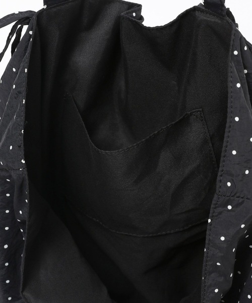 Heather（ヘザー）の「ドットシャーリングBAG　581665（トートバッグ・レディース・ブラック/ホワイト・ONE SIZE）」の9枚目の写真