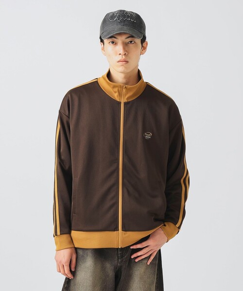 セール】【ユニセックス】ポリエステルジャージ 配色 トラック