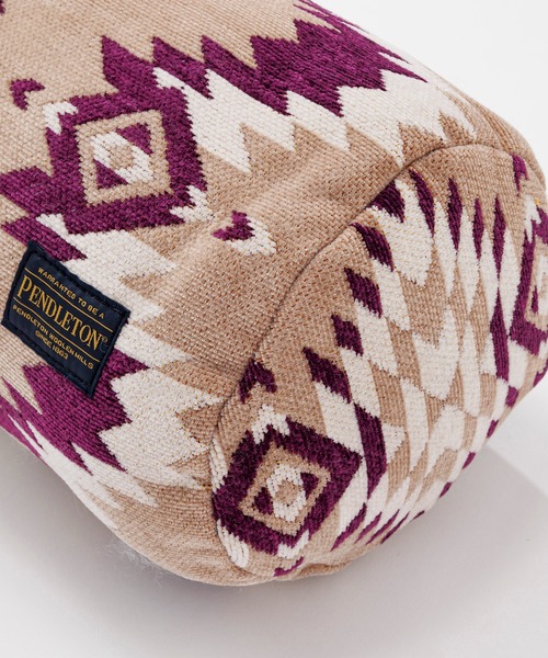 PENDLETON(ペンドルトン)の「PENDLETON/ペンドルトン ボルスタークッション(クッション/クッションカバー・レディース・ベージュ/ブラウン/ブラック・FREE)」の9枚目の写真