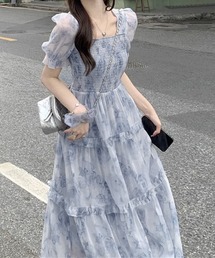 Miniministore（ミニミニストア）の「ティアードロングワンピースレディース夏服（ワンピース）」