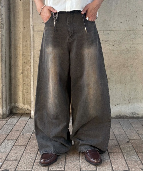 【EPNK】ストレートバギーパンツ　完売品 セール】【EPNK】Straight baggy pants / ストレートバギー