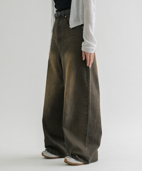 セール】【EPNK】Straight baggy pants / ストレートバギーパンツ