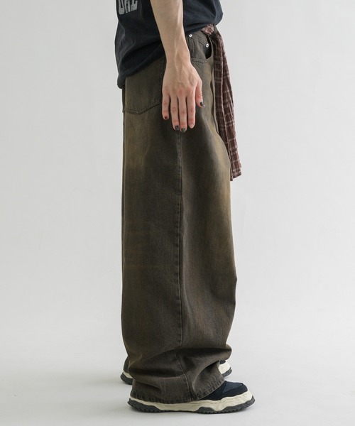 【EPNK】ストレートバギーパンツ　完売品 セール】【EPNK】Straight baggy pants / ストレートバギー